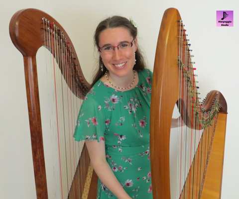 Lunchtime Concert: Solo Harp Concert – Tiffany Baker, Triple and Lever Harpist